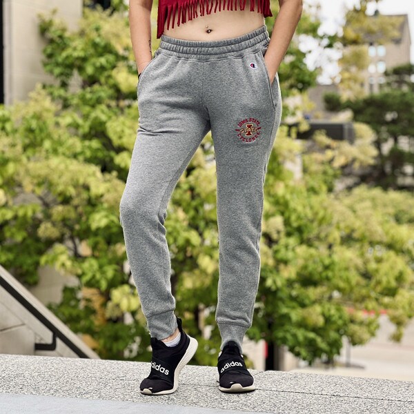 Champion® Women's I-State I-State Gray Jogger Sweatpants
